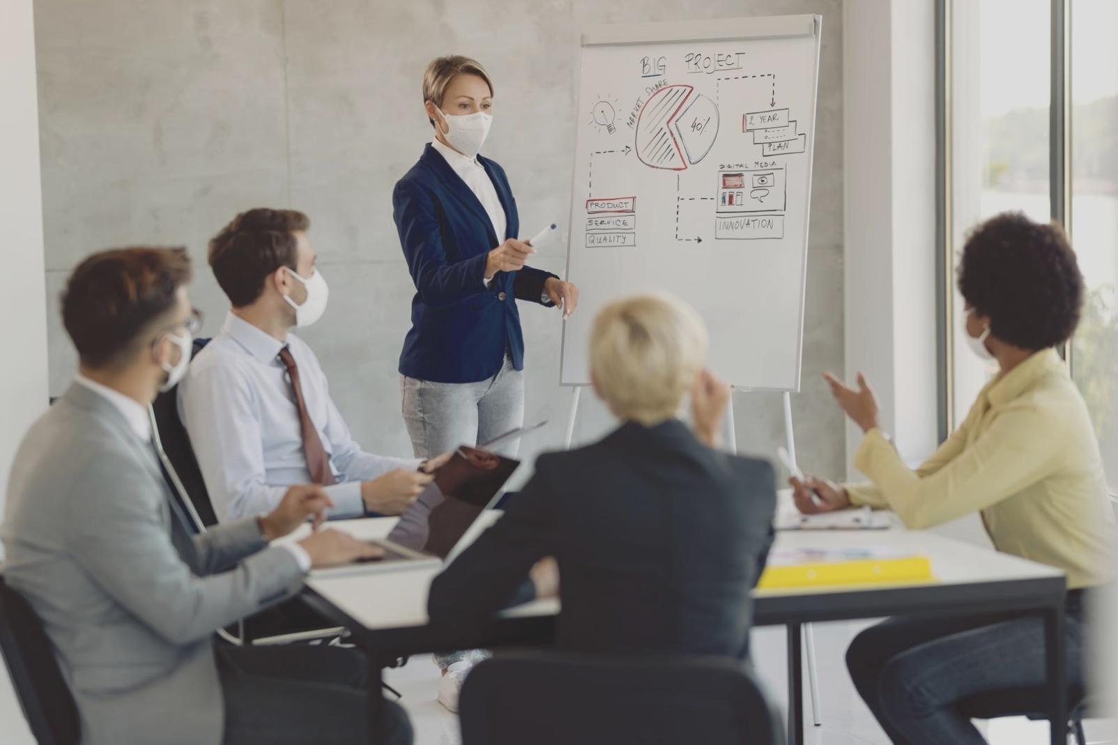 Datenanalyse-Dashboard mit verschiedenen Website-Metriken und Diagrammen